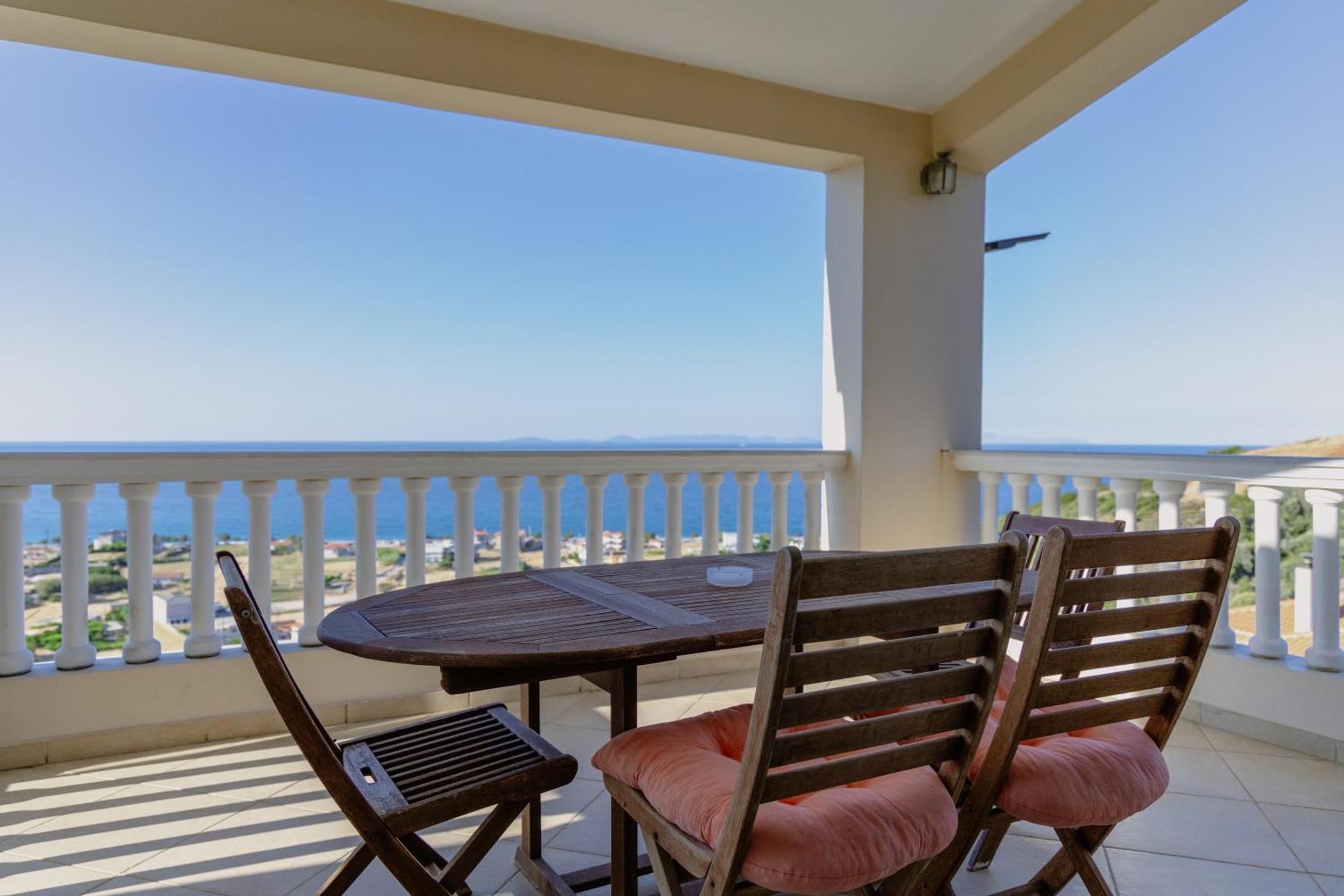 Villa Pasifai Mourteri Bagian luar foto